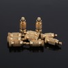 10Pcs Threaded Brass Fog Mist Nozzles Misting Fogging Spray Sprinkler