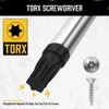 13Pcs Magnetic Torx Screwdriver Set, T5-T40 Star Screwdriver with Magnetize