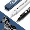 Fabric Marker for Clothes 2PCS, Wash-Resistant, No Bleed, Quick Dry