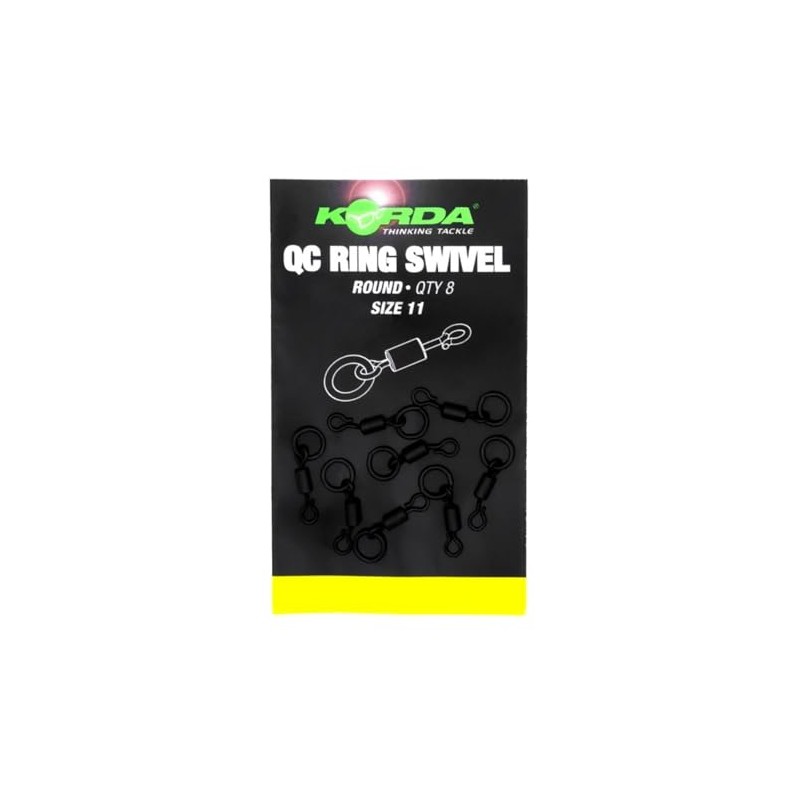 Korda - Quick Change Ring Swivel Round Size 11 |