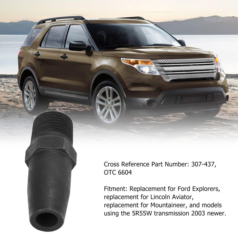 Transmission Fluid Fill Adapter 307‑437 Car Accessories Replacement for Ford