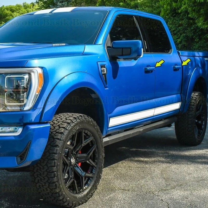 Torox 2022-24 2025 Ford F150 Crew Door Handle COVERS w/2
