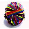 PME BC728 Snazzy Stripes Paper Baking Cases for Cupcakes, Standard