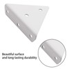 2Pcs Triangle Shelf Bracket 85 x 100mm Invisible Triangle Wall