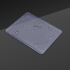 LUNA PARK 200 Clear Card Sleeves, 100 PVC Fundas Duro