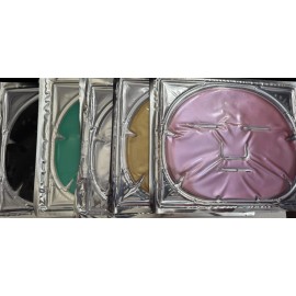 Predire Paris Facial Masks Anti-Aging- Red Wine, Platinum, Tea Tree, African Mud