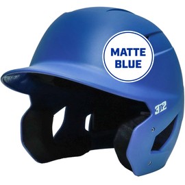 3N2 Pro Clutch Baseball Helmet - Ventilated High-Impact Shell, Moisture-Wicking Padding - Matte, Royal Blue (LG/XL)