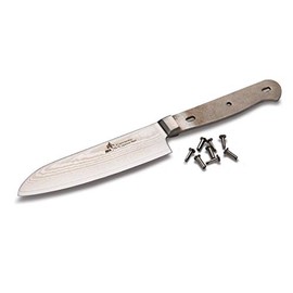 ZHEN Woodworking Project Kit Santoku Knife, Blade Blank, 4-13/16"L X 5/64" T