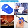 PATIKIL 0.71 Inch Rubber Finger Tips, 15 Pack Silicone Thumb