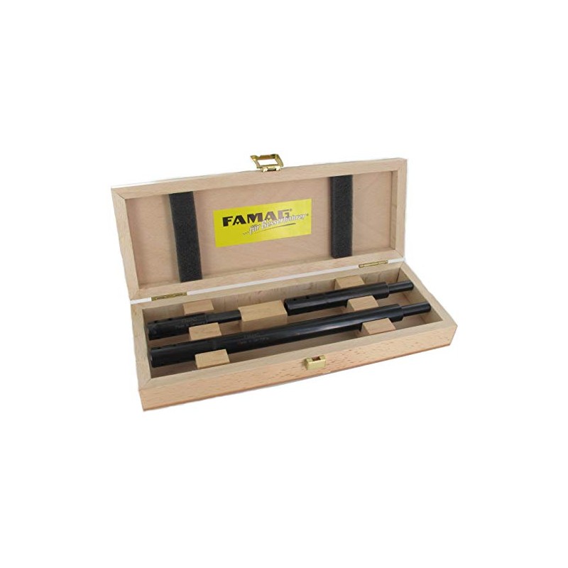 FAMAG 3-piece extension set in wooden box ID10mm GL 80,
