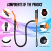 Portable Battery Transfer Pump - Adjustable Flow Gas Siphon Pump