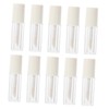 Healvian 10pcs Small Refillable Lip Gloss Tubes 1.2ml Empty Lipstick