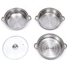 3 Tier Stainless Steel Steamer, Pot Food Steamer Cooker Steam