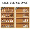 NVGSN Shoe Slots Organizer 20 Pack - Shoe Stackers, Space