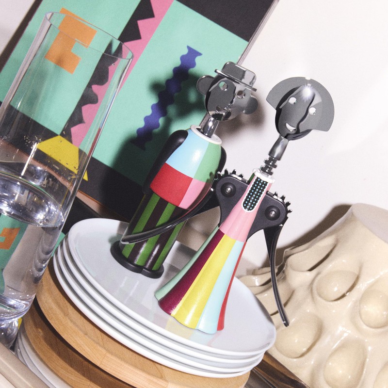 Alessi Anna G. Parade AM01A 5 Design Corkscrew Made of