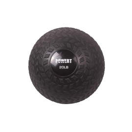 Slam Ball Weighted Ball Core Muscle Cardio Workout |Easy to Grip Tread & Heavy Duty Durable Rubber Shell (F--20 lbs)