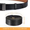 2Pcs Heavy Duty PU Tactical Belt Holder Replacement Tools Leather