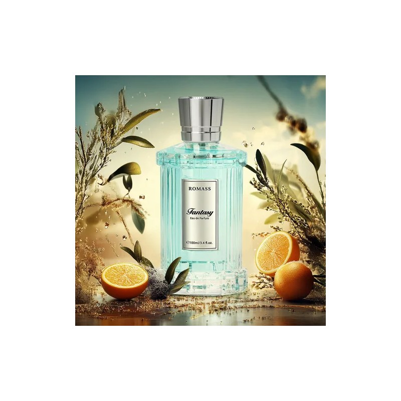 Romass Fantasy Edp Eau De Parfum 3.4oz Long-lasting Spray