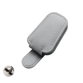 LeTradeJP Sunglasses Holder, Car Sunglass Holder, Car Storage, Eyeglasses Protection, Car Sunglasses Holder, Sun Visor Holder, Eyeglasses Holder, Sun Visor Pocket, Leather Style, Easy Installation