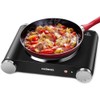 Cusimax Hot Plate Electric Burner Single Burner Cast Iron hot