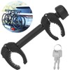 Warmfay Black Frame Holder Long 32 cm, Lockable Wheel Frame
