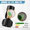 Siziviki 2 Pack Propane Tank Gauge with Leak Detector