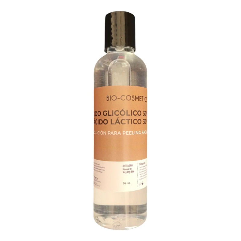 Solución De Glicolico 30%+ Láctico 30% Exfoliante Facial