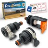 MaJoCompTec® ALLCONNECT Universal Tap Connection Set, Adjustable Water Tap Connection