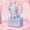 Cokomono Ferris Wheel Music Box Building Blocks, 710 Pieces Creative