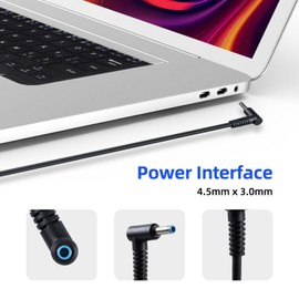 230W Slim AC Laptop Charger for HP Omen 15 16 15-en1013dx 15-ek1013dx 16-b1797nr 16-b1085nr 16-b0005dx 16-b0013dx 16-c0002dx 16-c0002dx 16-c0002dx 12dx ZBook Fury 16 G9 TPN-LA10 M41303-001 M35733-001