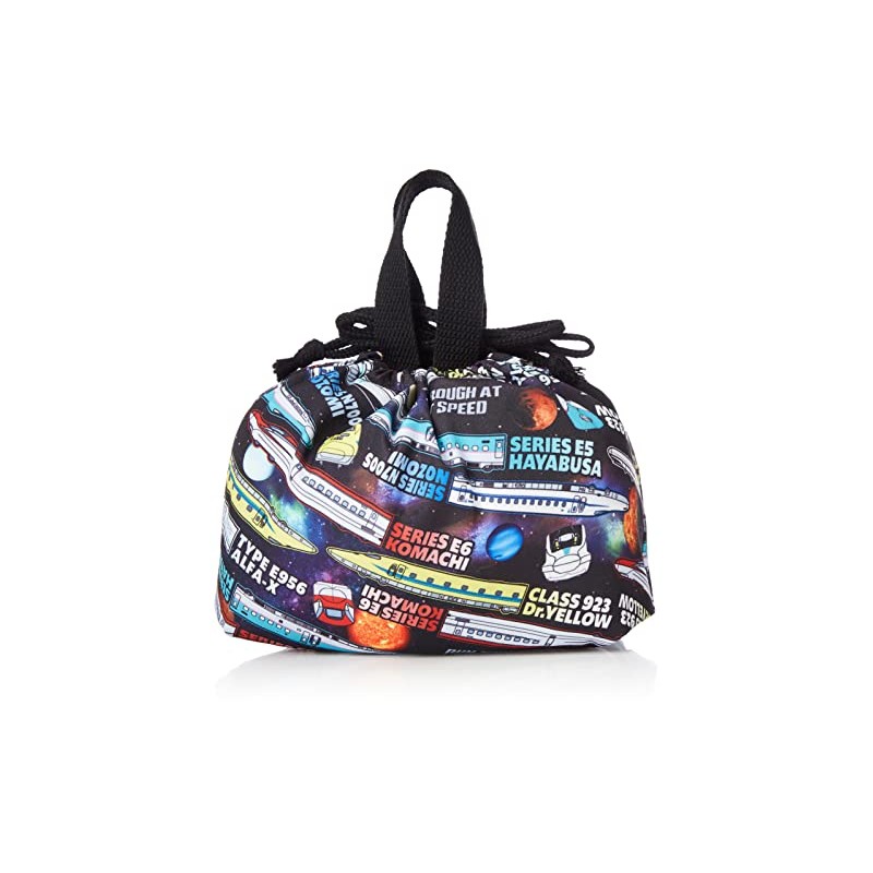 Takanami Create Gusseted Drawstring Super Express Black [103397]