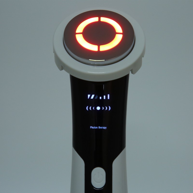 Facial Massage Cleansing Skin Rejuvenation Machine Adjustable Red Blue Light