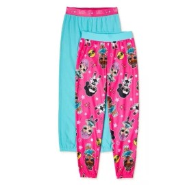 L.O.L. Surprise! LOL Surprise Girls'' Pajama Pants 2-Pack - Size 10-12 -