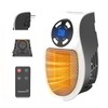 Plug in Small Space Heater for Indoor Use 450W, Wall
