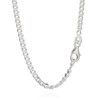NKlaus Set of 2 925 Sterling Silver Curb Chain 55