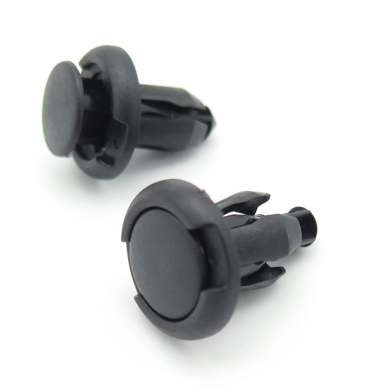 VVO Fasteners- 10mm Bumper Trim Clips- Push Fit Plastic Rivet