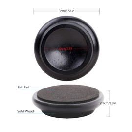 Piano Coasters, Furniture Coasters, Felt Coasters, Hardwood Coasters, Non-Slip Floor Protectors, Feet for All Floors and Wheels of Furniture, Sofa and Bed