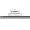304 Stainless Steel Turnbuckle [M5 Set of 4] Eye Hook,