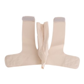 Ankle Support Nylon Compression Foot Sleeve Breathable Ankle Brace for Injury Recovery Swelling M