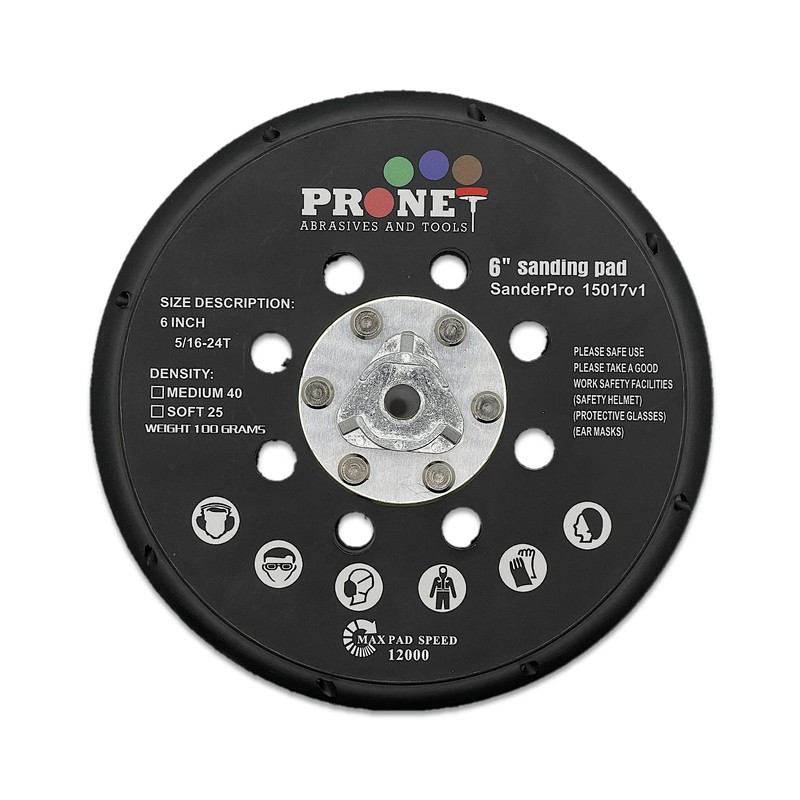 150mm Replacement Backing Pad for Festool Orbital Sanders RO1, ES150,