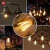 helloify ST64 LED Filament Bulbs, 9W(100W Equivalent) 800lm, Edison Vintage