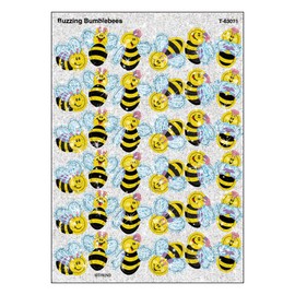 Trend, Inc. Buzzing Bumblebees Sparkle Stickers, 72 CT