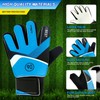 5/6/7 Size Kids Soccer Goalie Gloves Latex Children Football Goalkeeper