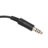 Walkie Talkie Single Side Headset with Mic 150Hz‑500Hz 7.1mm Plug