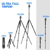 Fotopro 66" Camera Tripod, Aluminum Compact Travel Tripod and Monopod