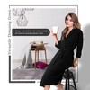 NY Threads Ladies Luxury Lightweight Soft Polycotton Knit Dressing Gown,