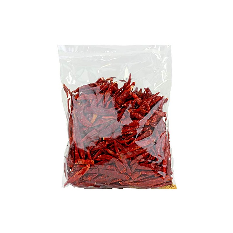 Thai Whole Dried Chili Peppers, Very Hot (7oz)