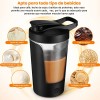 Vaso Shaker Eléctrico Time4buy 450 ml, con Llavero Scoop y