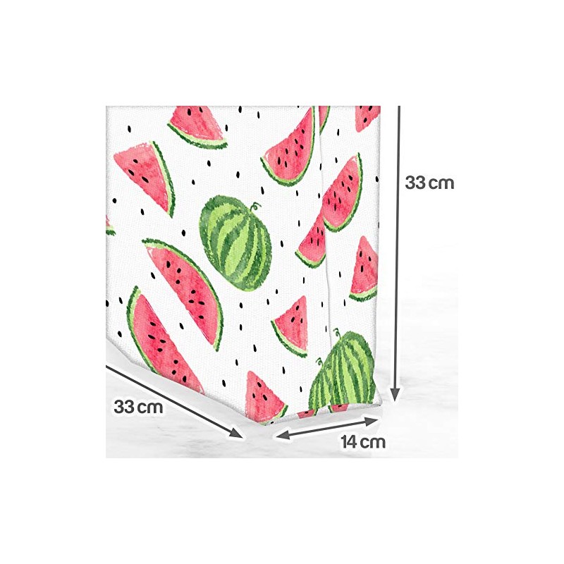 VOID Watercolour Watermelon Bag, 33 x 33 x 14 cm,