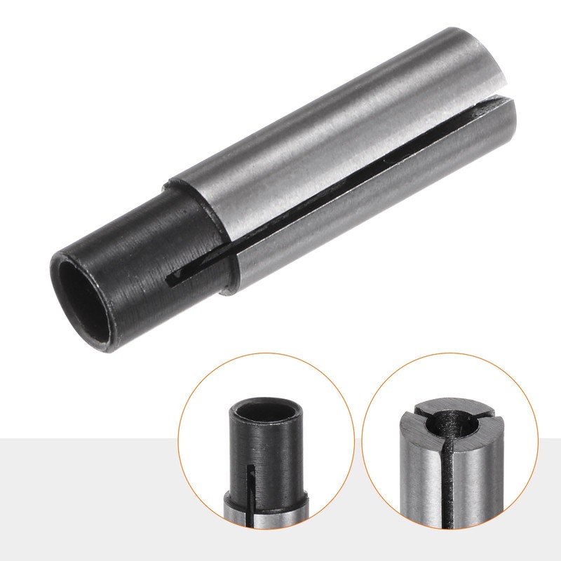 sourcing map 2pcs Collet Chuck Driver Adapter 1/4" to 1/8"